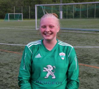 SKAL NÅ MÅLET: Vanja Øren var ikkje heilt nøgd etter kveldens kamp, men vel å halde fokus på det viktigaste målet; å slå Sogndal i sesongens siste kamp.