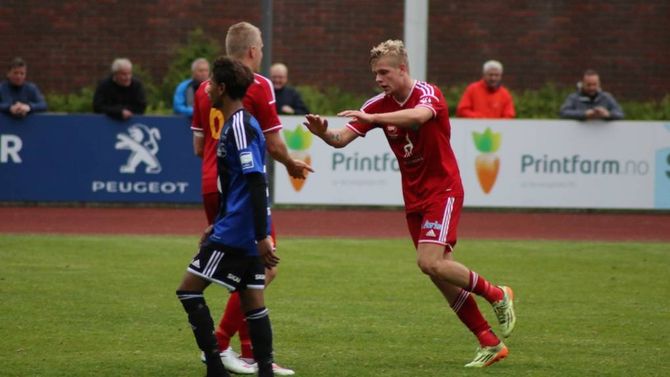 TOPPSCORAR: Truls Hovland var ein viktig bidragsytar i laget og vart toppscorar med 13 mål. Nyleg vart han kåra årets spelar saman med Eirik Rode.