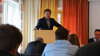 NYTT FRAMLEGG: Aleksander Øren Heen kom med ein relativt likt framlegg som Ap, men med ei litt anna innretning.