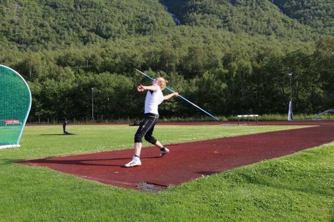 MÅL: Lidal har hatt junior-NM som mål i heile vinter og er naturlegvis godt nøgd med å ha nådd målet.