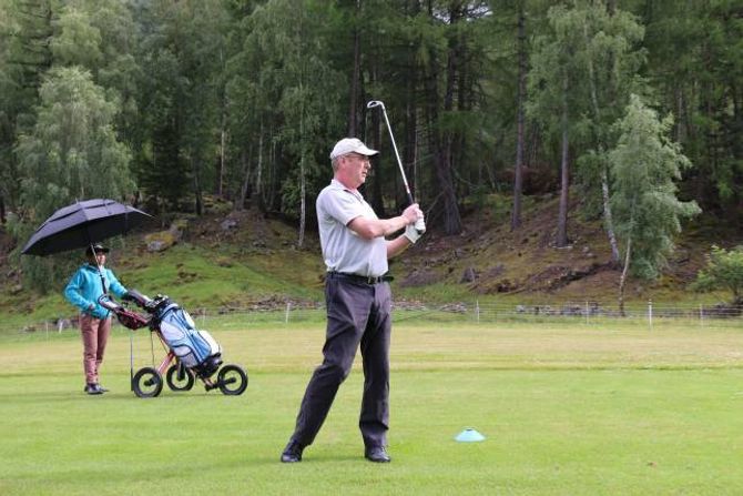 BREITT TILBOD: Golfklubben tilby aktivitetar for både nybyrjarar og meir erfarne spelarar.