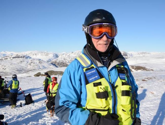 ERFAREN: Kursleiar for hovudkurset Vinter Sør Noreg Mick Sheard. Ina Eirin Eliassen