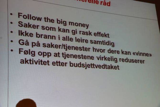 RÅD: KS lista opp fleire råd kommunar med Robek-status burde ta med seg.