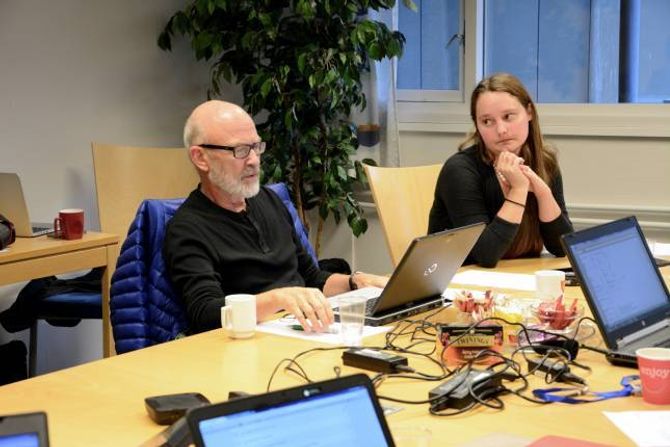 MINNER OM HISTORIA: Jan Olav Fretland ber innstending om at ein respekterer historia til Losjehuset, og gjekk heller for tilrådinga til rådmann enn framlegget frå Gro Starheimsæter (Sp) om å nytte tomta til bustader.