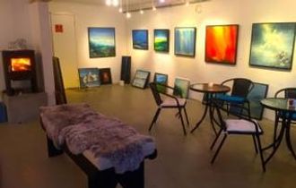 GALLERI: Slik ser galleriet til Grøttebø ut på Løytnantsbryggja.