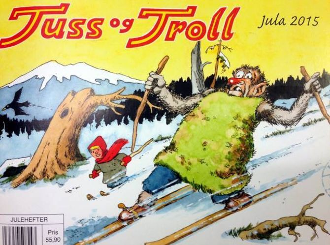 ÅRETS: Slik ser 70-årsjubilanten ut i år. Foto av årets julehefte: Kari Hamre / NPK