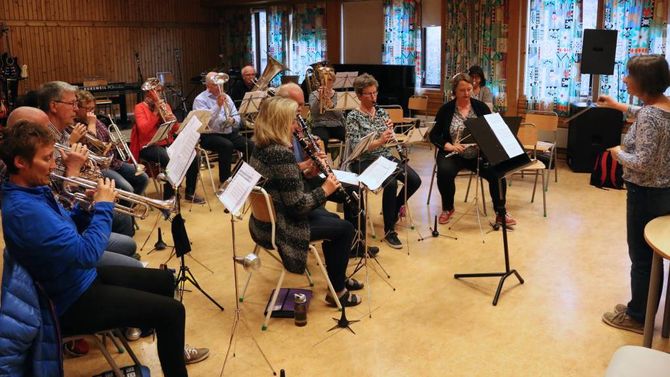 90 ÅR: I 2015 fylte Lærdal Musikklag 90 år, noko som blei markert gjennom heile året.