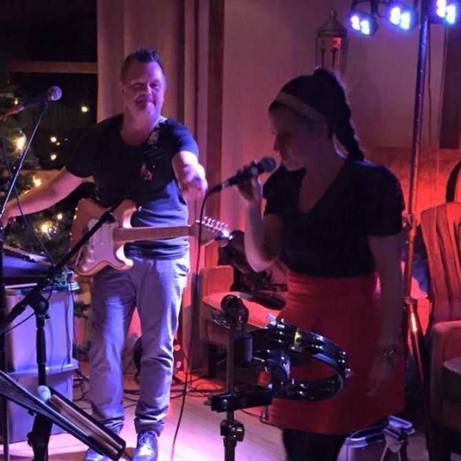 MUSIKK: Familie med gode musikkgener.
