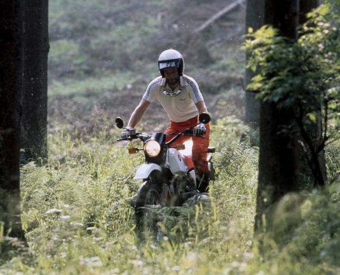 OFFROAD: Offroaderen R 80 G/S er ein milepæl for motorsykkelavdelinga.