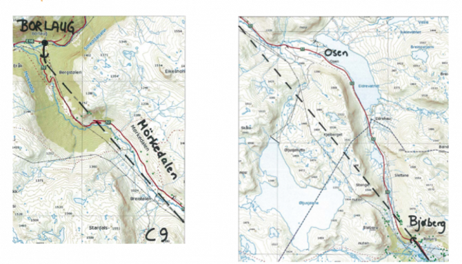 NY TUNNEL: Slik er det tenkt at vegen over, eller under Hemsedalsfjellet, skal gå. Teikning: Statens vegvesen.