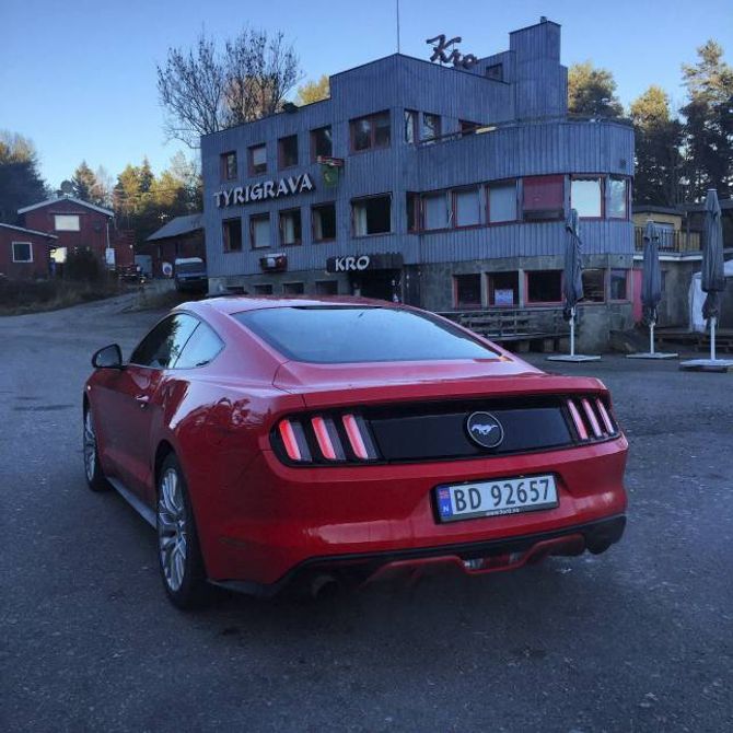 STOR ETTERSPØRSEL: For første gong sidan 1960-talet blir Ford Mustang seld gjennom den norske importøren.