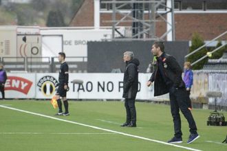PLANEN KLAR: Eirik Bakke valde å prioritere løpskraft i startellevaren mot Rosenborg. Det rysta serieleiaren.