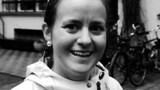 GLER SEG: Lysne Sanden seier ho gler seg til å flytte heim til Sogn og byrje i ny jobb. Presse