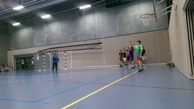 TRENING: Benedikt deltek på ei talentsamling fylt med inspirasjon og trening.
