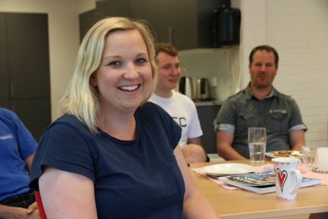 REGISSØR: Det er Catrine Jevnaker som har stått for alt som foregår bak kamera.