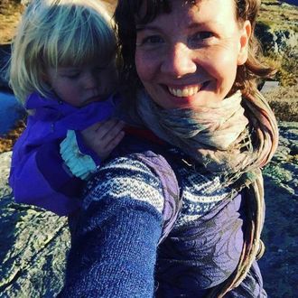 OPPLEVING: Når ungar går tur saman med andre ungar, vert det ofte ei god oppleving for dei, seier Sandra Opheim.