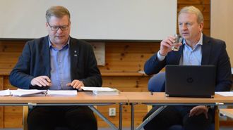 KLAGAR: Ordførar Noralv Distad meiner dei har godt grunnlag for å klage på nedlegginga av lensmannskontoret.