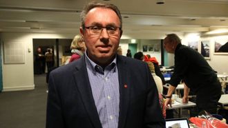 SJØKABEL: Ordførar Arild Ingar Lægreid er glad for konsesjon, men er klar på at kommunen ønskte sjøkabel.