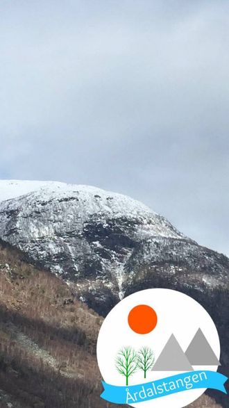 ÅRDALSTANGEN: Slik ser geofilteret for Årdalstangen ut.