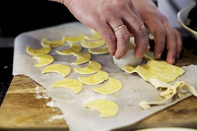 BUTTERDEIG: Ferdigkjøpt deig er meir enn bra nok.