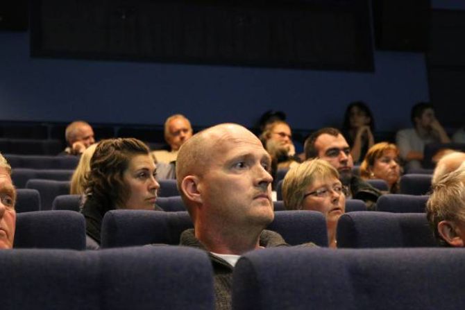 FOREINLEG: Anders Tønjum stilte seg undrande til at ønskjer om publikumsretta aktivitet og planar om pelletsfabrikk kan gå i hop.