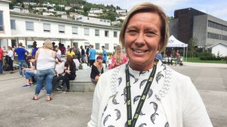 SISTE INNSATS: Å fullføre detaljreguleringa av det nye studenthuset i Sogndal er noko av det siste SISOF-direktør Randi Marie Sjøholt gjer før ho går ut i ny jobb frå nyttår.