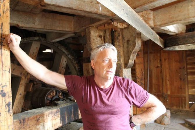 DUGNAD: Harald Thune er ein av fleire som har lagt ned enorme mengder dugnadstimar på anlegget dei siste åra.