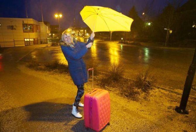 RUSKE: Onsdag til fredag blir det skikkeleg ruskevêr frå Trøndelag sør til Sogn og Fjordane. Ikkje så galen vind, rett nok - men svært blautt og fare for jordskred. Privat foto