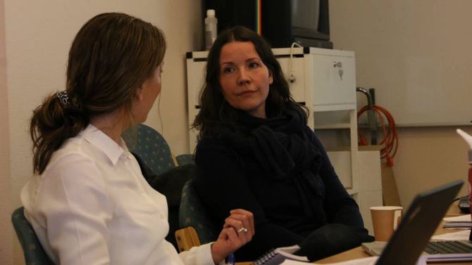 SVIKTA: Sandra Opheim (MDG) kjende seg svikta av Arbeidarpartiet etter at dei sa ja til å leggja reguleringsplanen for Hydroparken ut på høyring i mars. Sjølv om den skriftlege avtalen mellom partia ikkje seier noko om Hydroparken, meiner Opheim denne vart tydeleg drøfta då partia vart samde om eit samarbeid. Arkiv