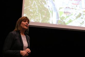 INFO: Wenche Eldegard fortalte om status for produksjon og framtidsplanar.
