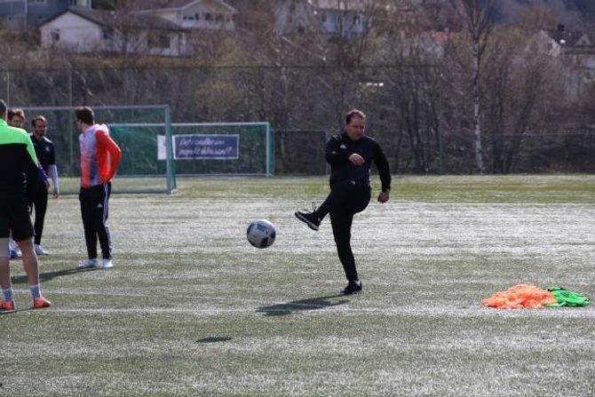 BUDD SEG ANNLEIS: Øy fortel at dei ikkje har gått like hardt ut på treningsfeltet i vinter og vore meir effektive i førebuingane til årets sesong.