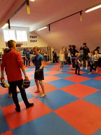 OPEN DAG: Det nye treningssenteret samarbeider med alle kampsportgruppene i Sogndal.