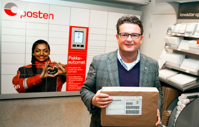 Netthandelen vokser raskt, hvilket medfører at Gunnar Henriksen og resten av Posten Norge får stadig flere pakker å holde orden på.