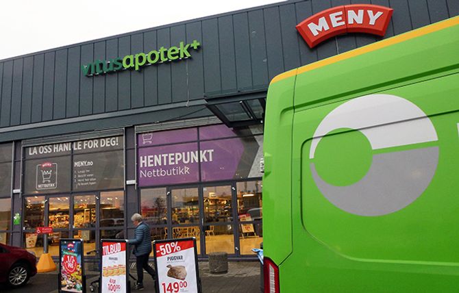 Meny på Vollebekk i Oslo er en av Meny-butikkene som tilbyr netthandel.