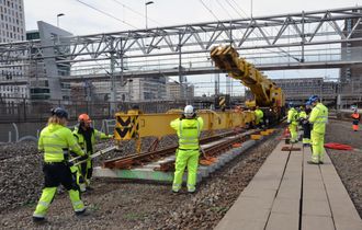 Fra 24. juni til 6. august vil det være omfattende arbeid på Oslo sentralbanestasjon.