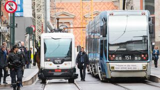 Utslippsfrie selvkjørende busser på vei til Oslo