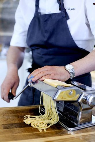PASTA: Heimelaga er mest morosamt og best.