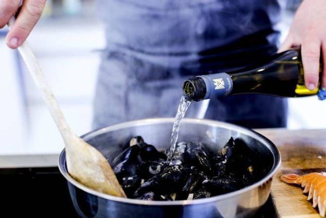 KRAFT: Blåskjelkraft er byrjinga på ein nydeleg fløytesaus.