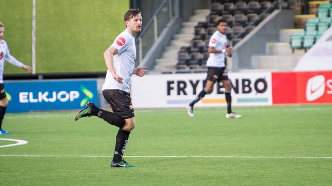 AVGJORDE: Han har fått begrensa med speletid, men Bendik Bye viste igjen mot Sandefjord at han kan vere ein farlig joker frå benken.