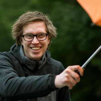 OPTIMIST: Statsmeteorolog Martin Granerød.
