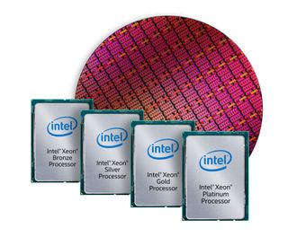 Intel Xeon Scalable finnes i fire varianter – bronse, sølv, gull og platina.