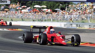 Alain Prost tok Ferraris hundrede Formel 1-seier på Paul Ricard 8. juli 1990.