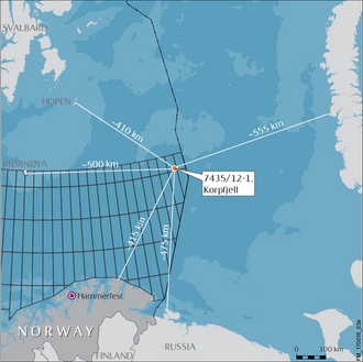 Statoil boret i sommer Korpfjell, den første brønnen i Barentshavet Sørøst. Det ble kun funnet mindre mengder gass, som ikke vil være lønnsomt å utvinne.