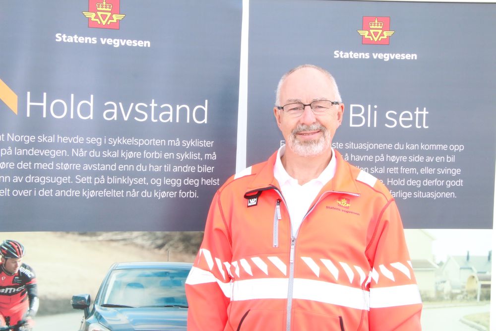 Avdelingsdirektør i Statens Vegvesen, Agder, Dagfinn Fløistad, vil til livs problemene med toakslede trekkvogner som setter seg fast på vinterføre.