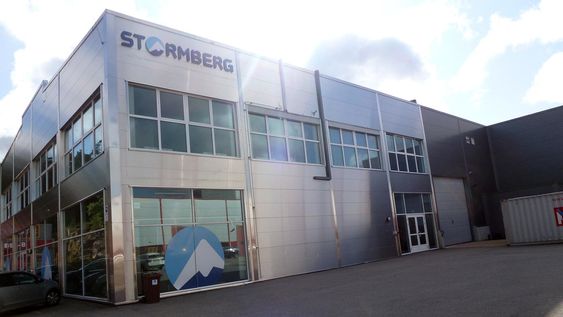 I denne bygningen startet Stormberg-eventyret. I dag brukes hele bygningen som lager, mens hovedkontoret er flyttet en kort biltur unna.