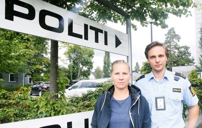 BLIR HØRT: Kongsvinger politistasjon har lenge etterlyst økt satsing på bekjempelse av grensekriminalitet. Mvh. Hovedtillitsvalgt, Jetmund Fure og varatillitsvalgt, Veronika Amble Nærum er svært fornøyde med at det nå kommer på plass et nytt tjenestested på riksgrensen.