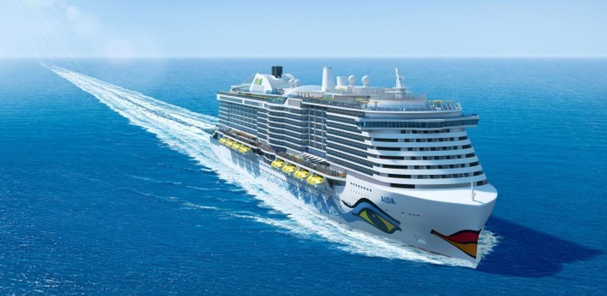 Aidanova blir verdens første cruiseskip med LNG-motorer. Det 337 meter lange og 42 meter brede skipet på 183.900 bruttotonn, skal inn i trafikk i desember 2018. Det skal ha 2.262 lugarer og 31 suiter til sine 5.200 passasjer.