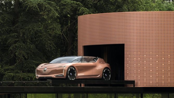Symbioz er Renaults visjon for 2030, der bilen inngår i et økosystem med hjemmet.
