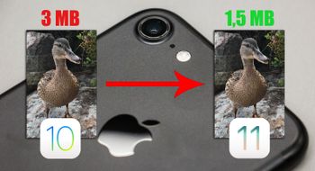 iOS 11 gir deg dobbelt så god plass til bilder og videoer