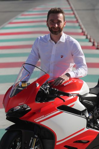 Fabio Codecà Electronic, Systems Supervisor i Ducati. 
